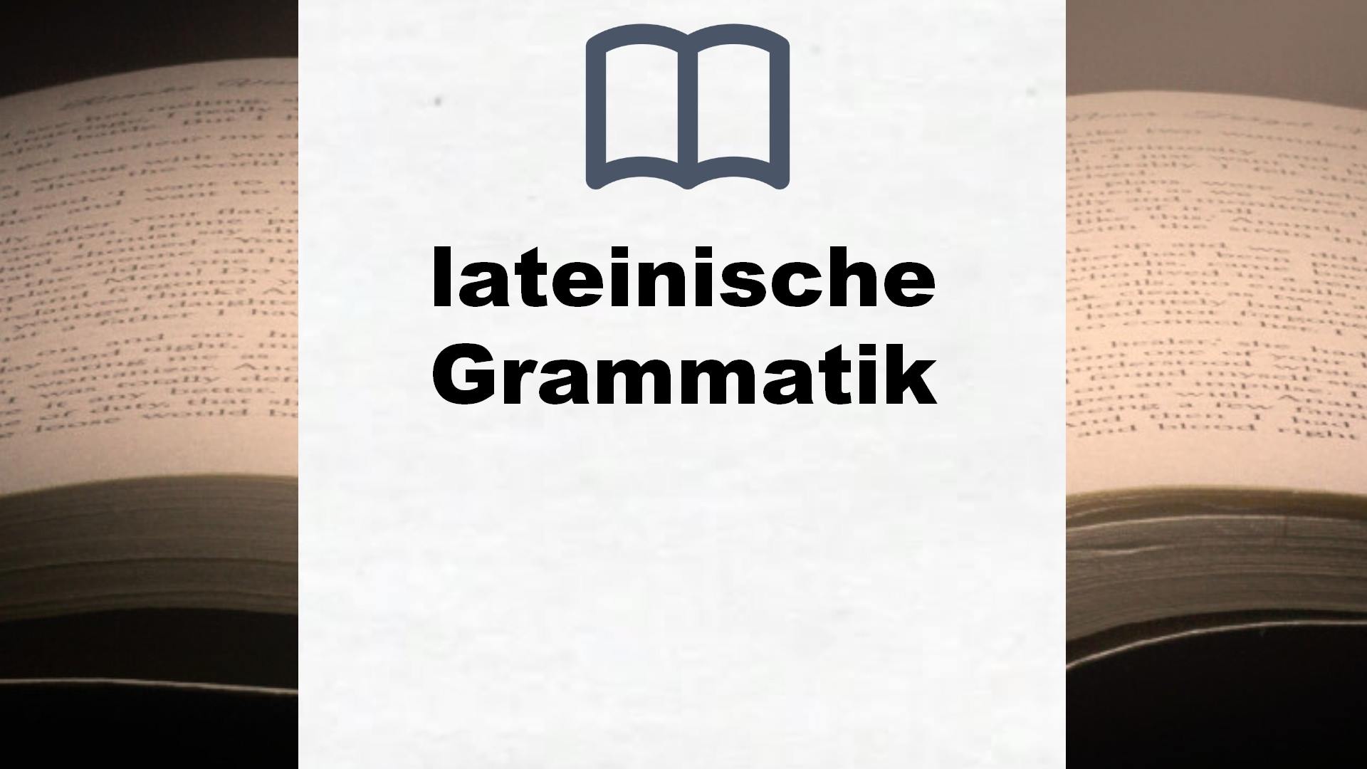 Bücher über lateinische Grammatik