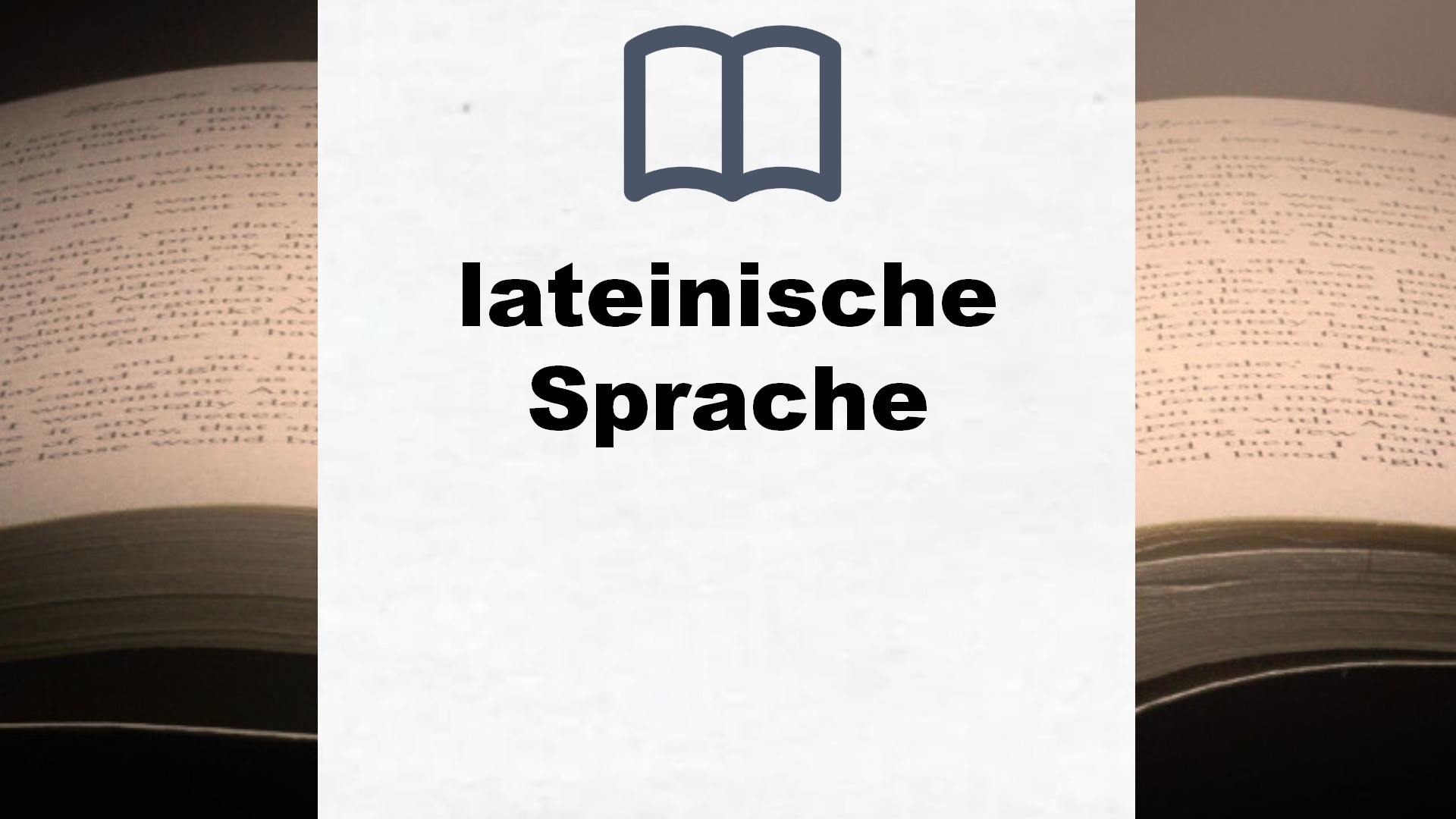 Bücher über lateinische Sprache