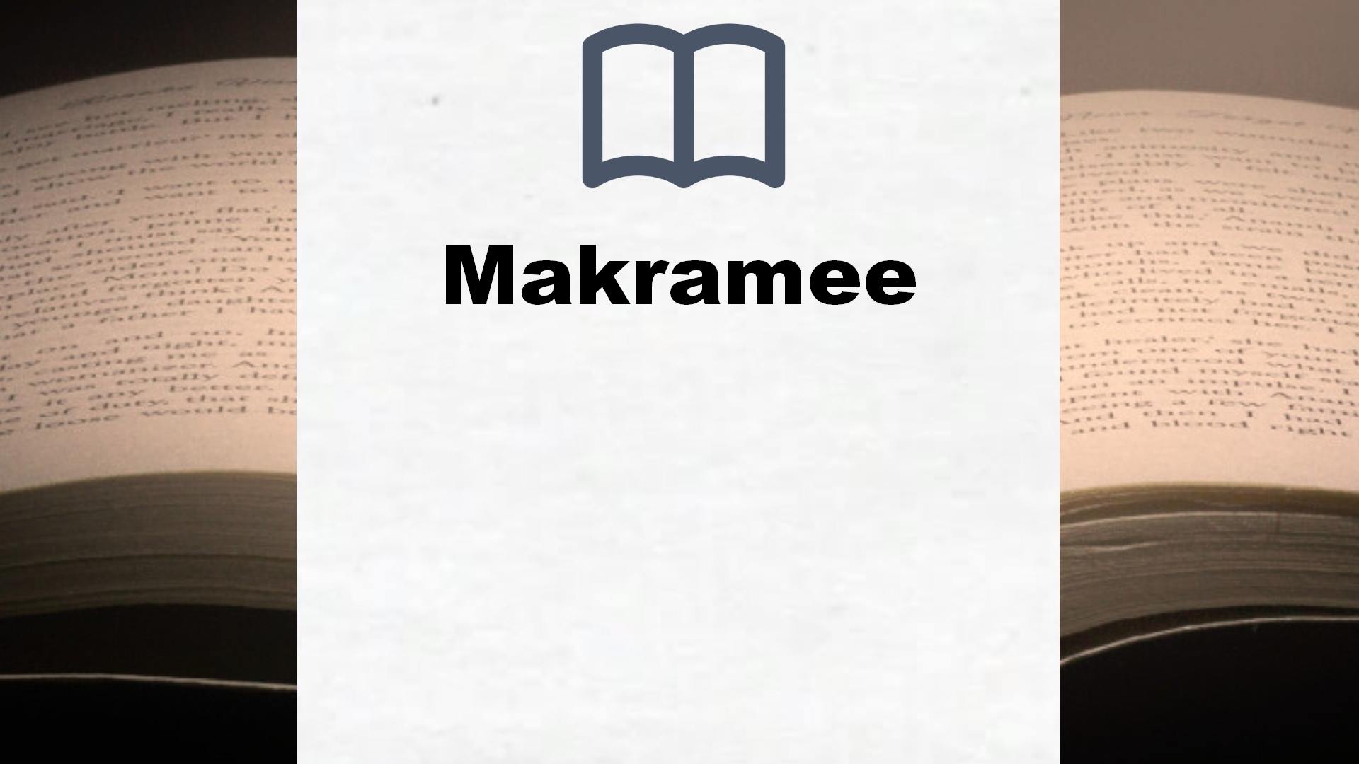 Bücher über Makramee