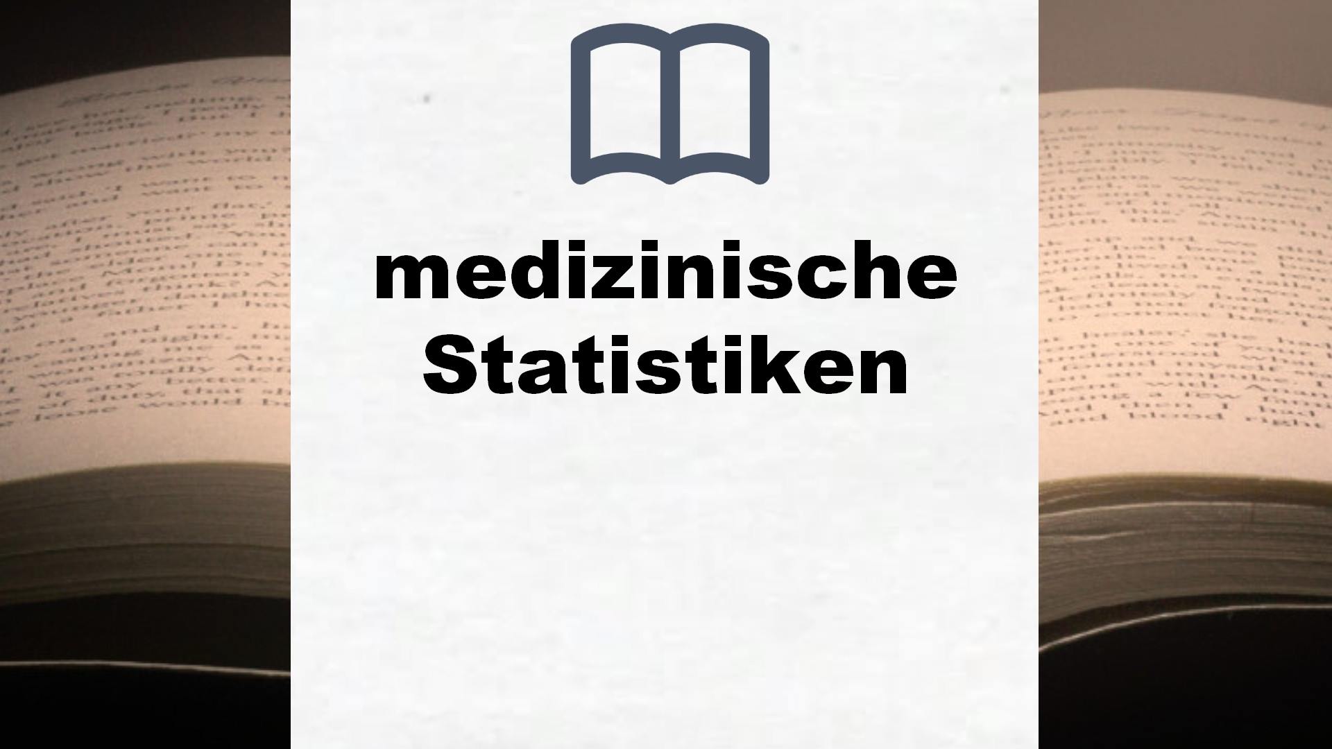 Bücher über medizinische Statistiken