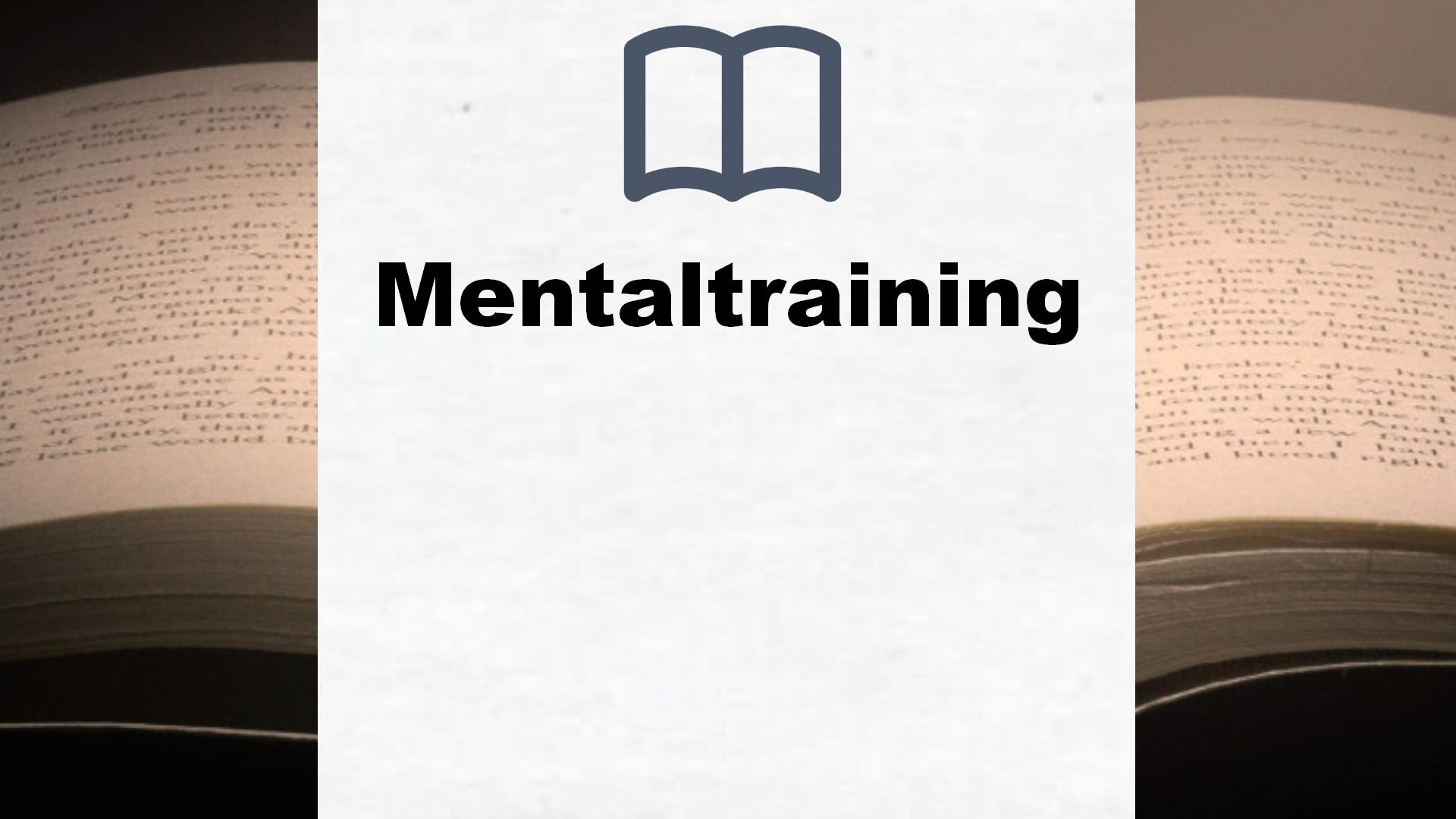 Bücher über Mentaltraining