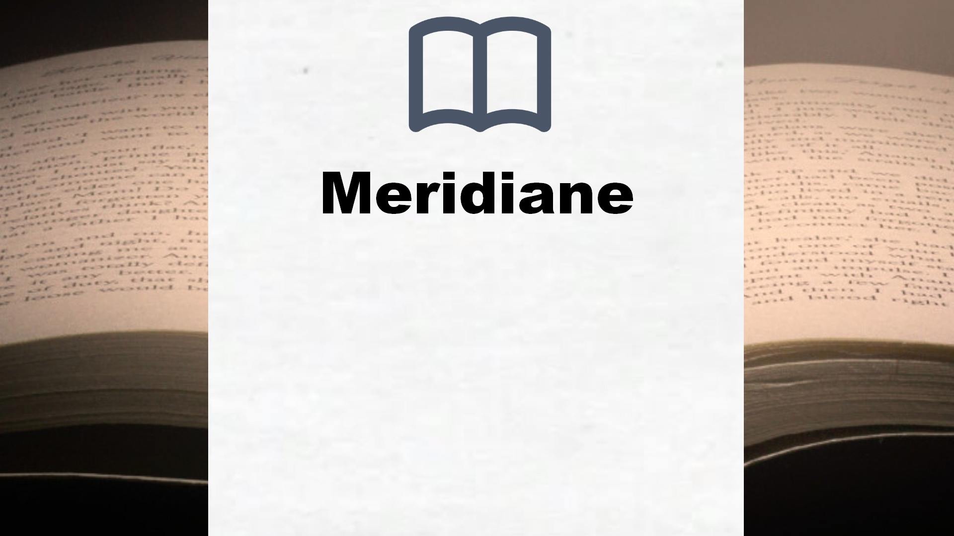 Bücher über Meridiane