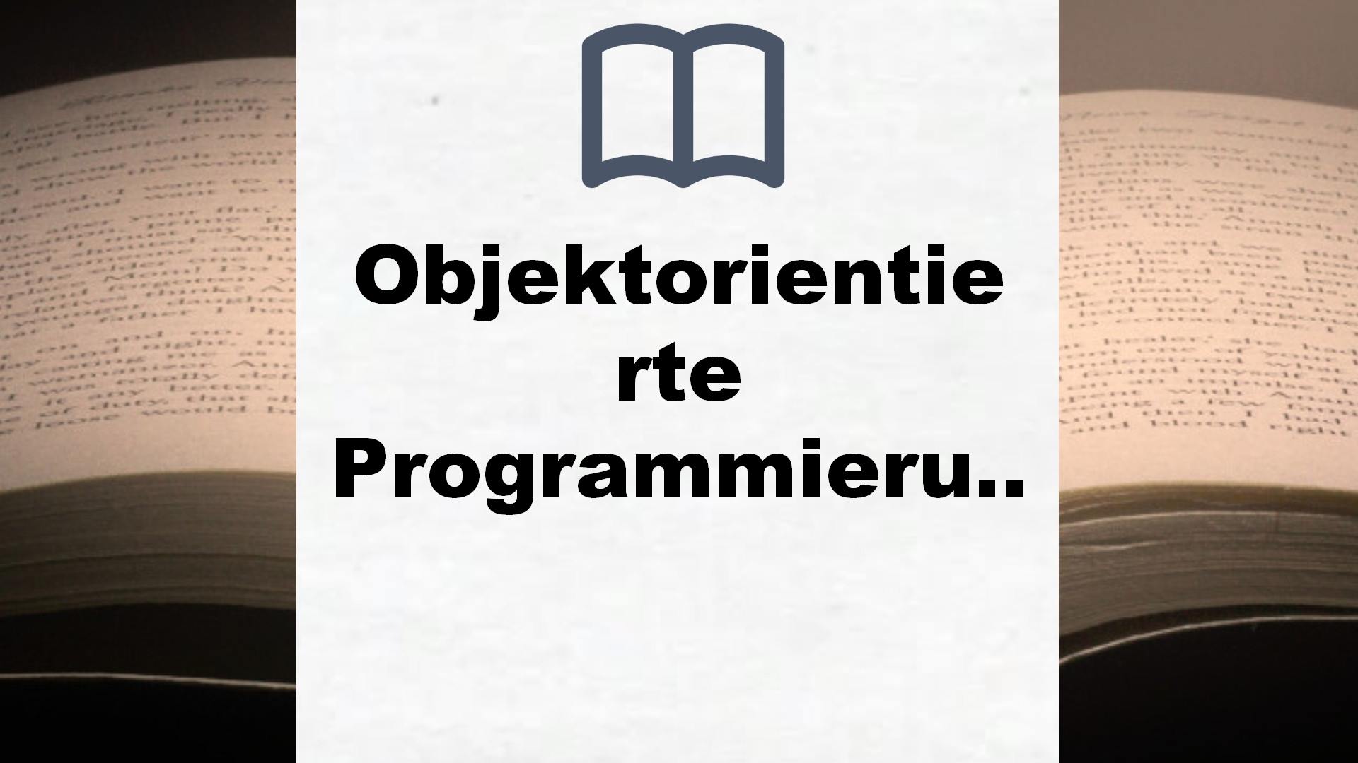 Bücher über Objektorientierte Programmierung