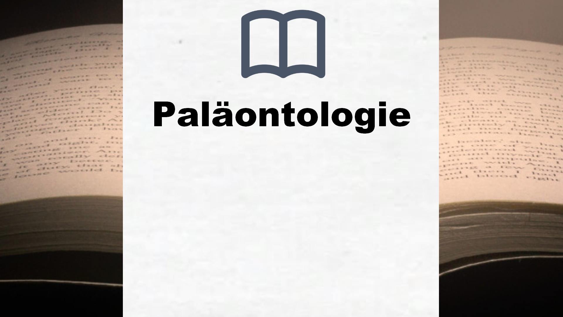 Bücher über Paläontologie