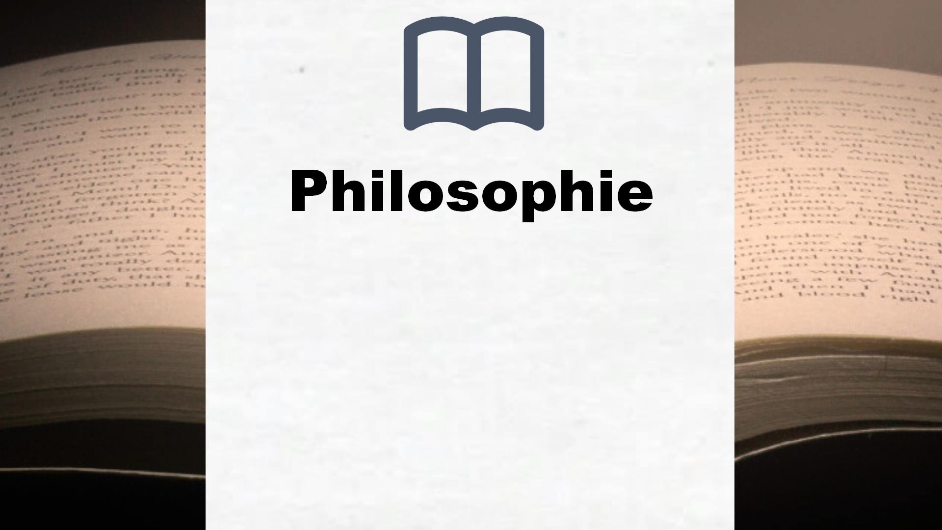 Bücher über Philosophie