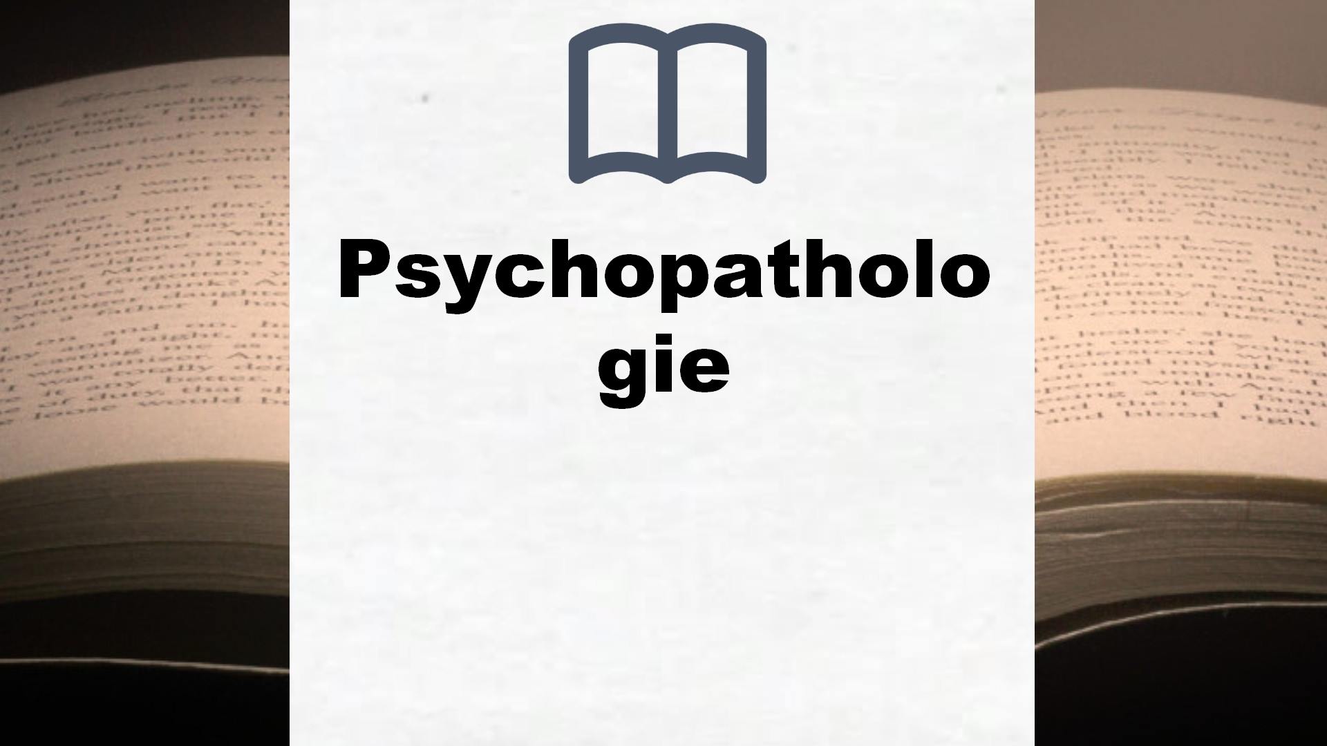 Bücher über Psychopathologie