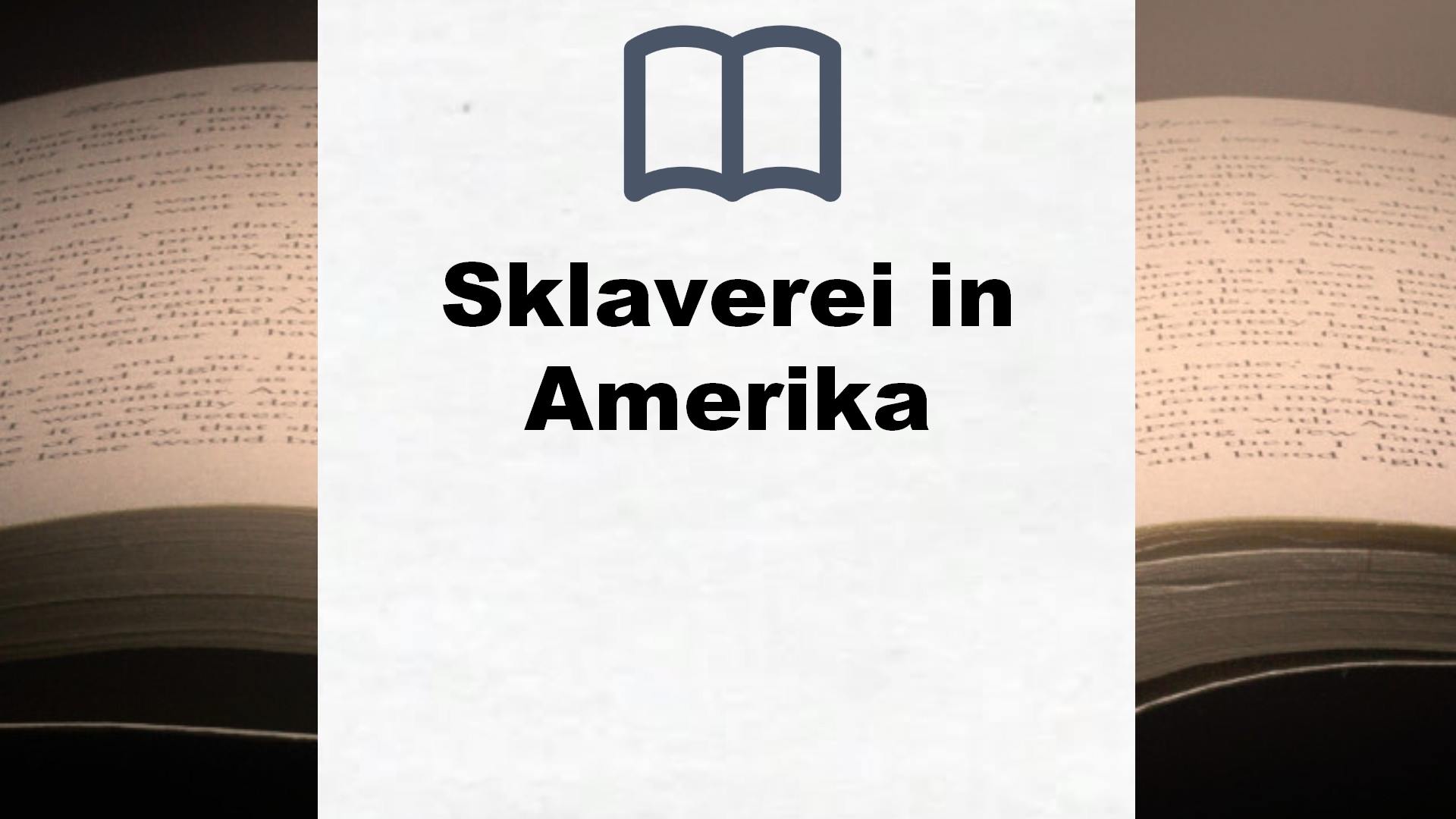 Bücher über Sklaverei in Amerika