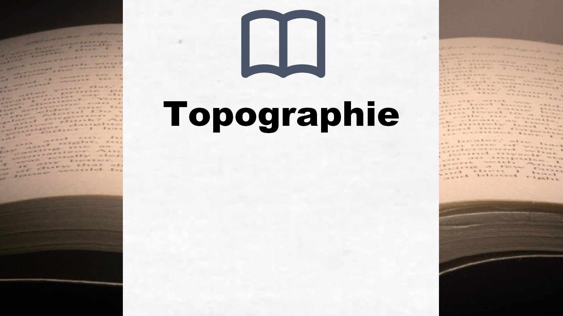 Bücher über Topographie
