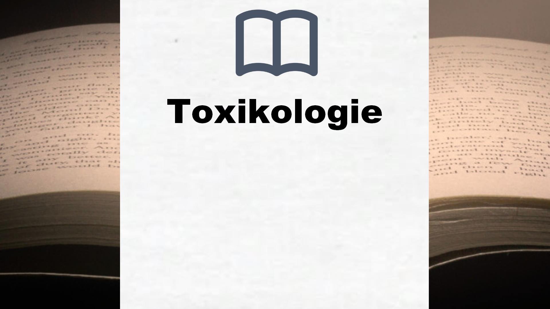 Bücher über Toxikologie