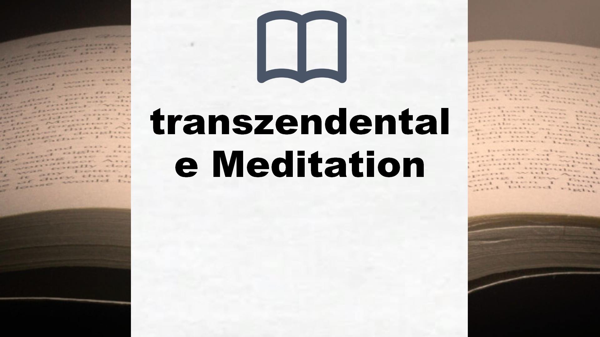 Bücher über transzendentale Meditation