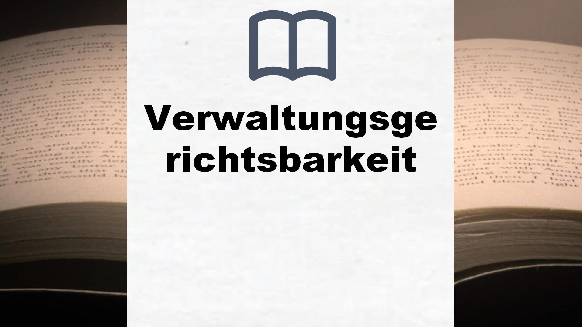 Bücher über Verwaltungsgerichtsbarkeit