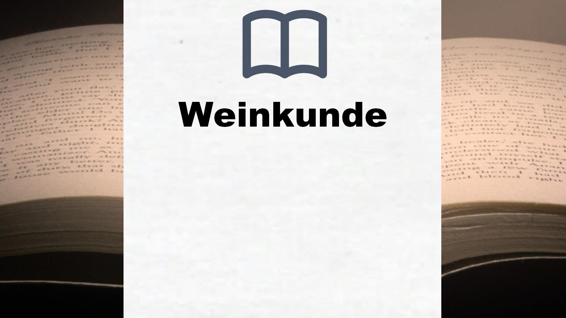 Bücher über Weinkunde