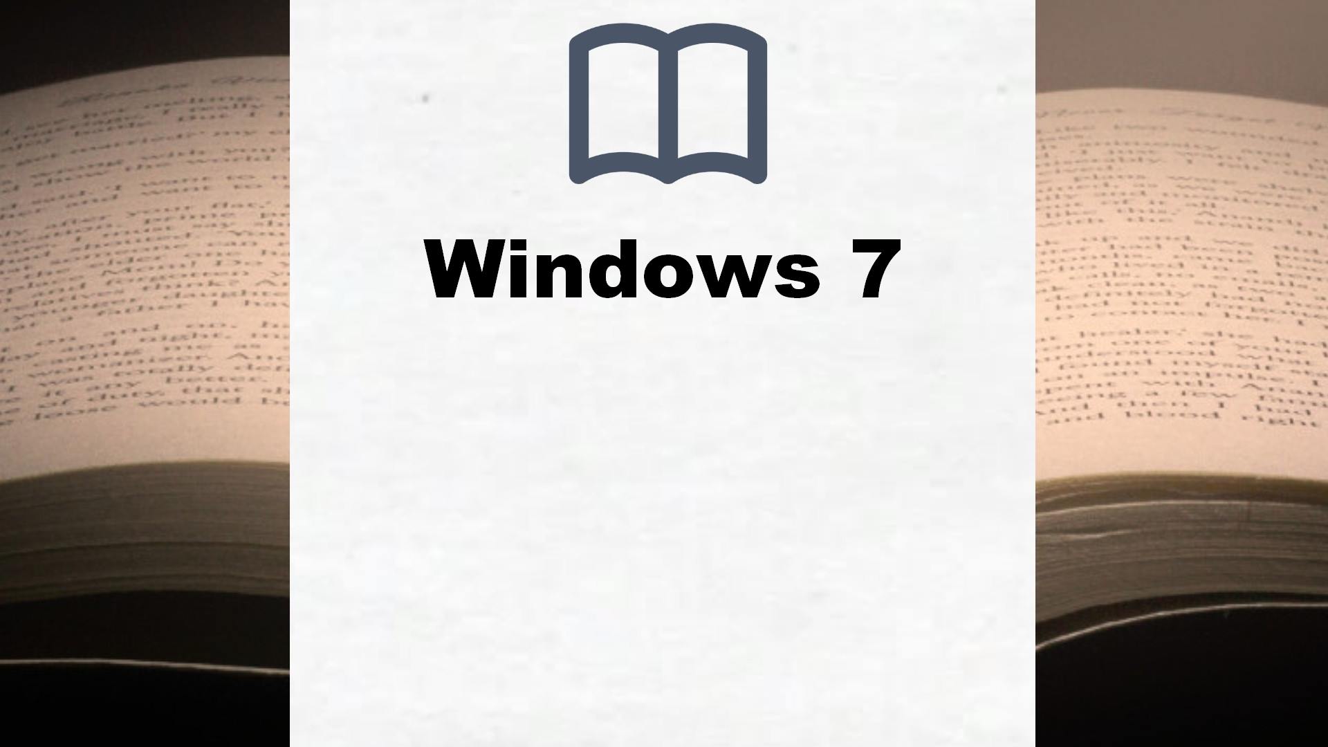 Bücher über Windows 7
