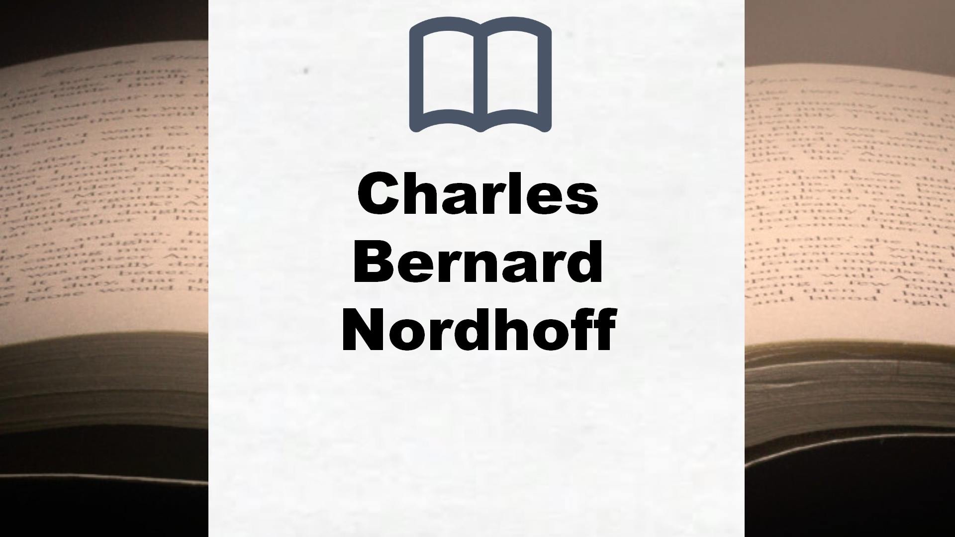 Charles Bernard Nordhoff Bücher