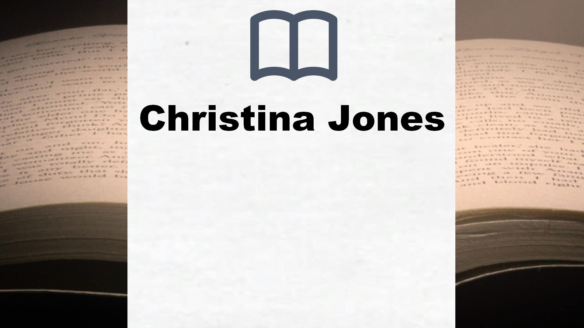 Christina Jones Bücher