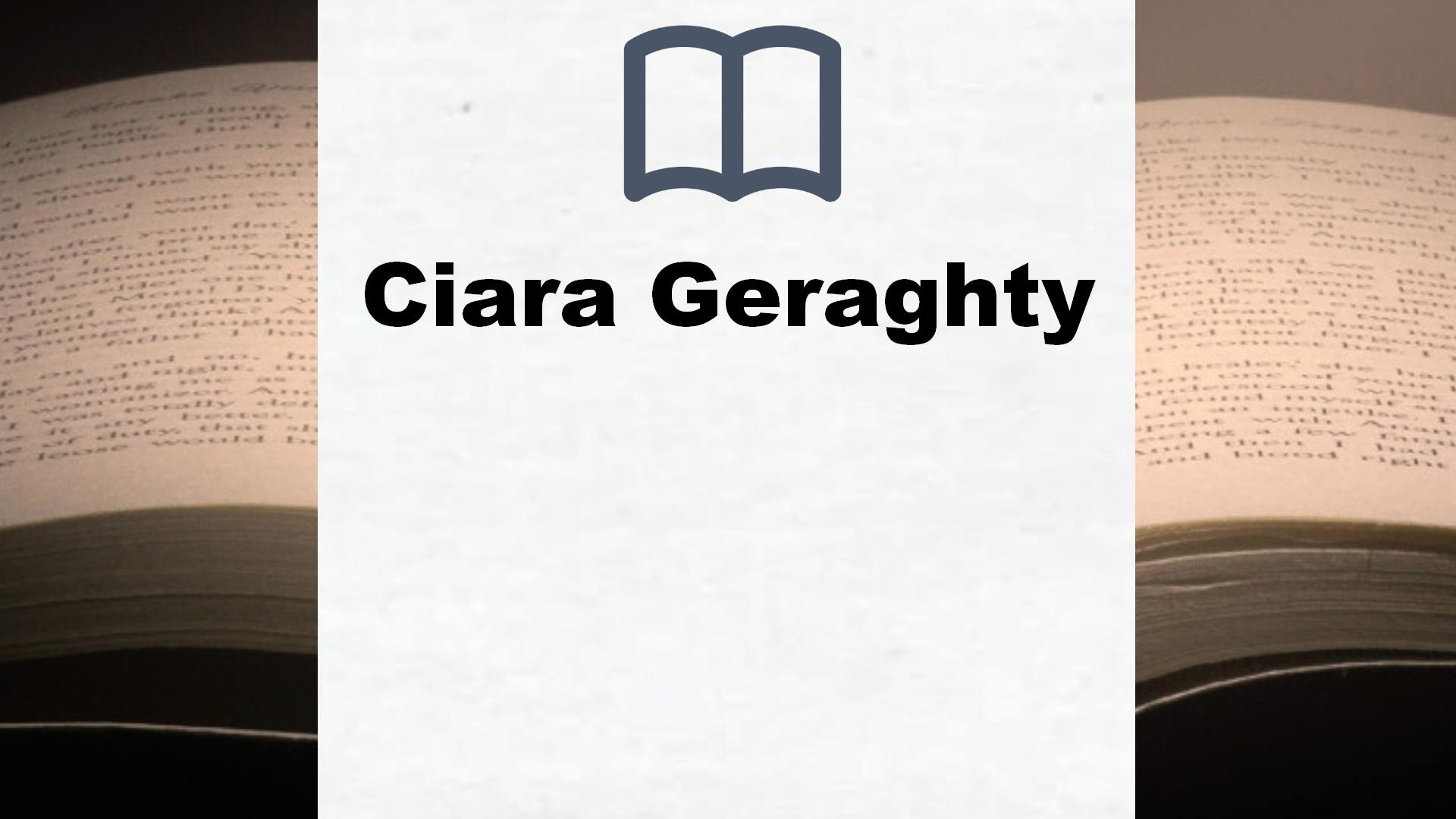 Ciara Geraghty Bücher