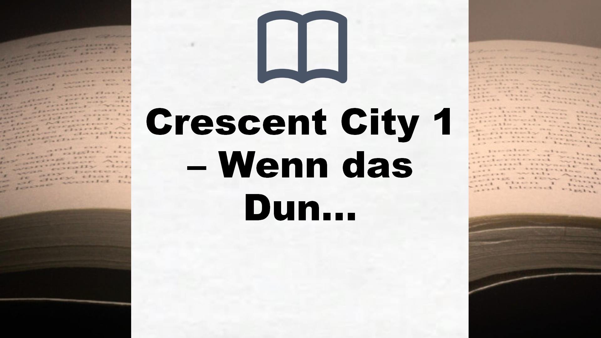 Crescent City 1 – Wenn das Dunkel erwacht: Romantische Fantasy der Bestsellerautorin (Crescent City-Reihe, Band 1) – Buchrezension
