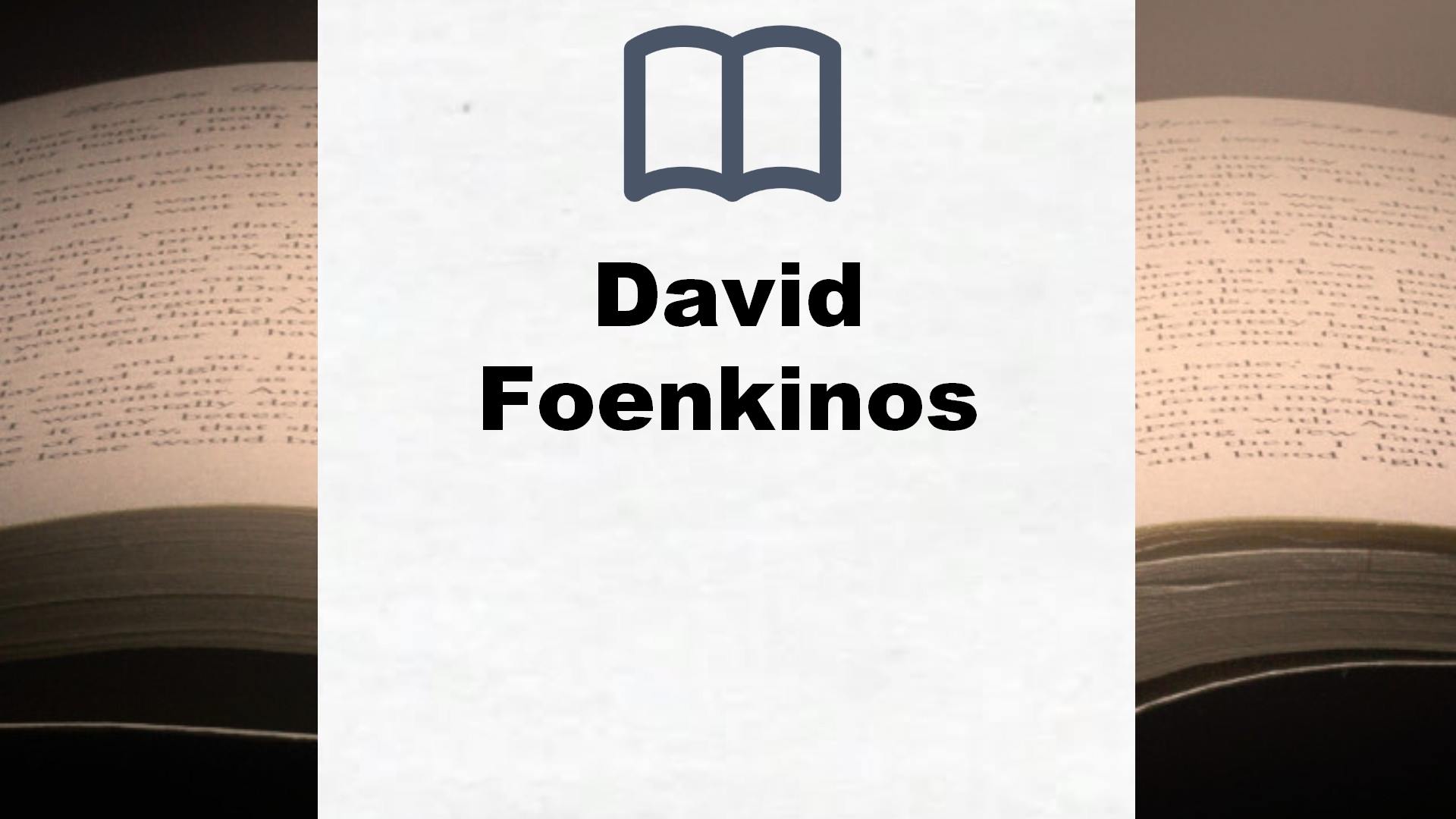 David Foenkinos Bücher