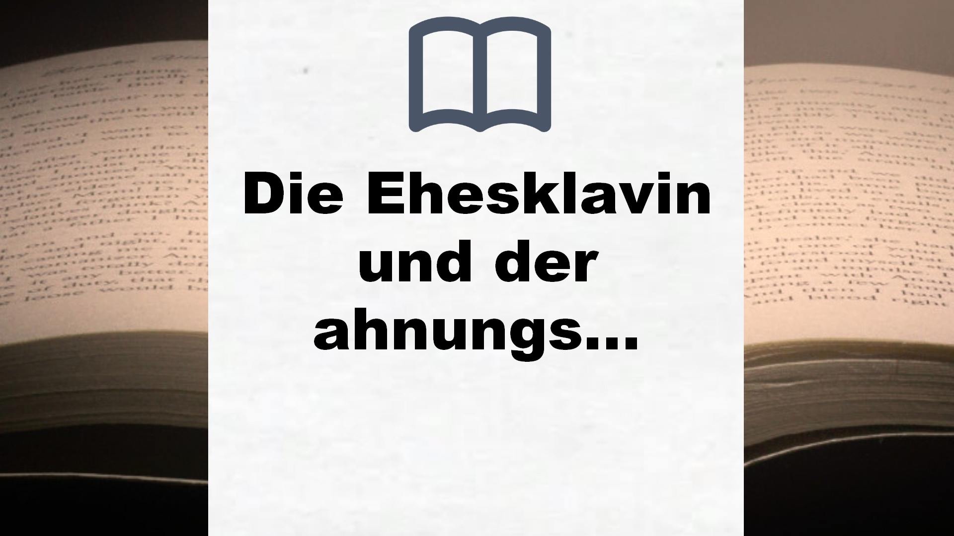 Die Ehesklavin und der ahnungslose Ehemann: Eine 18+ BDSM äh eher Liebes-Geschichte – Buchrezension