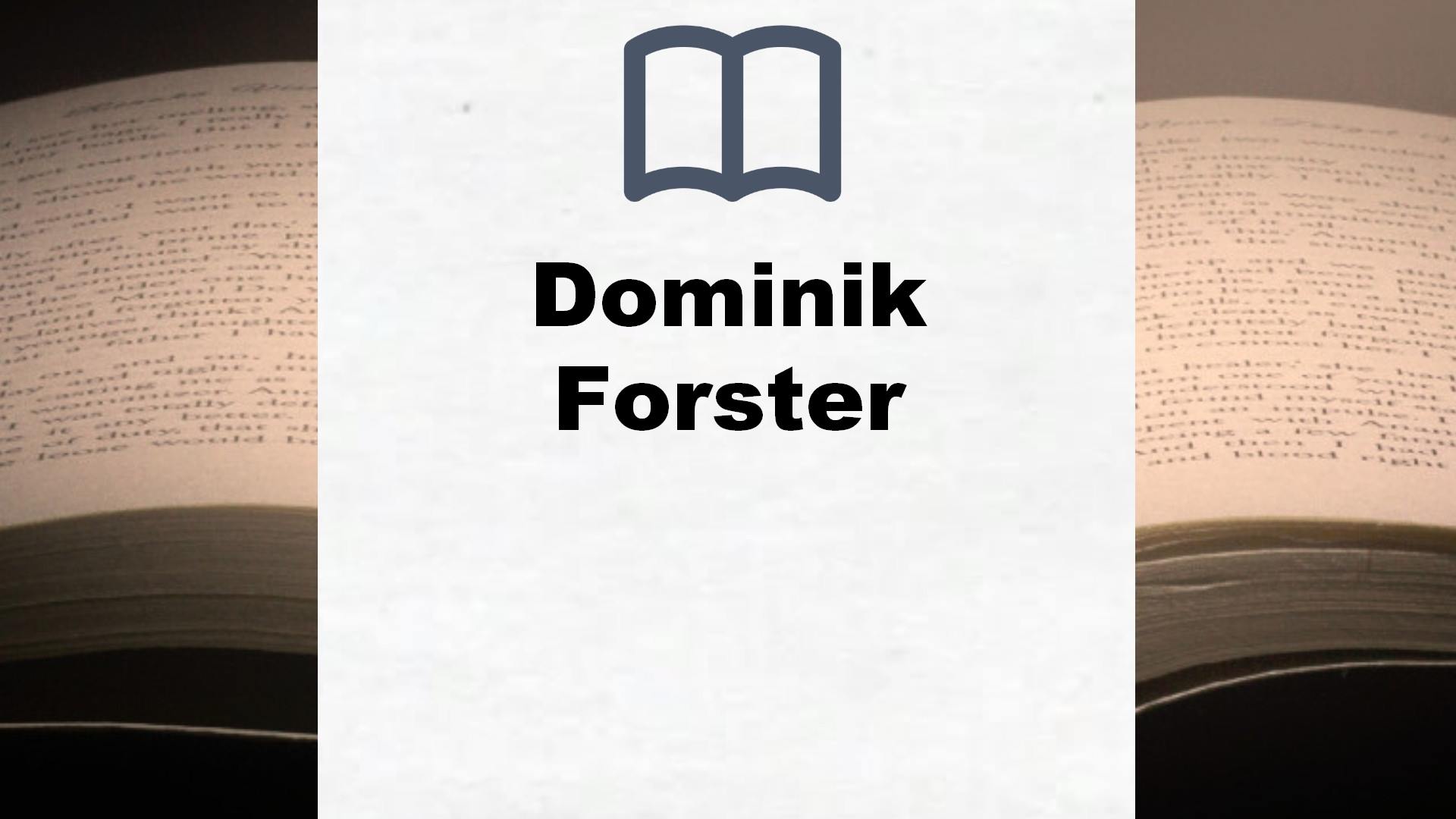 Dominik Forster Bücher