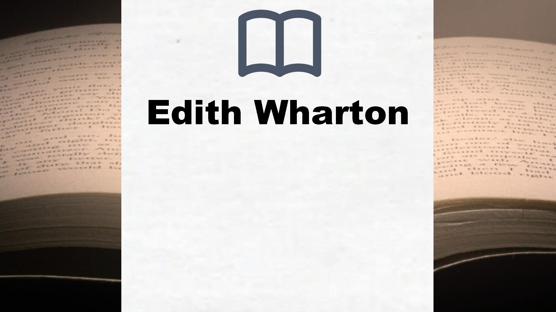 Edith Wharton Bücher
