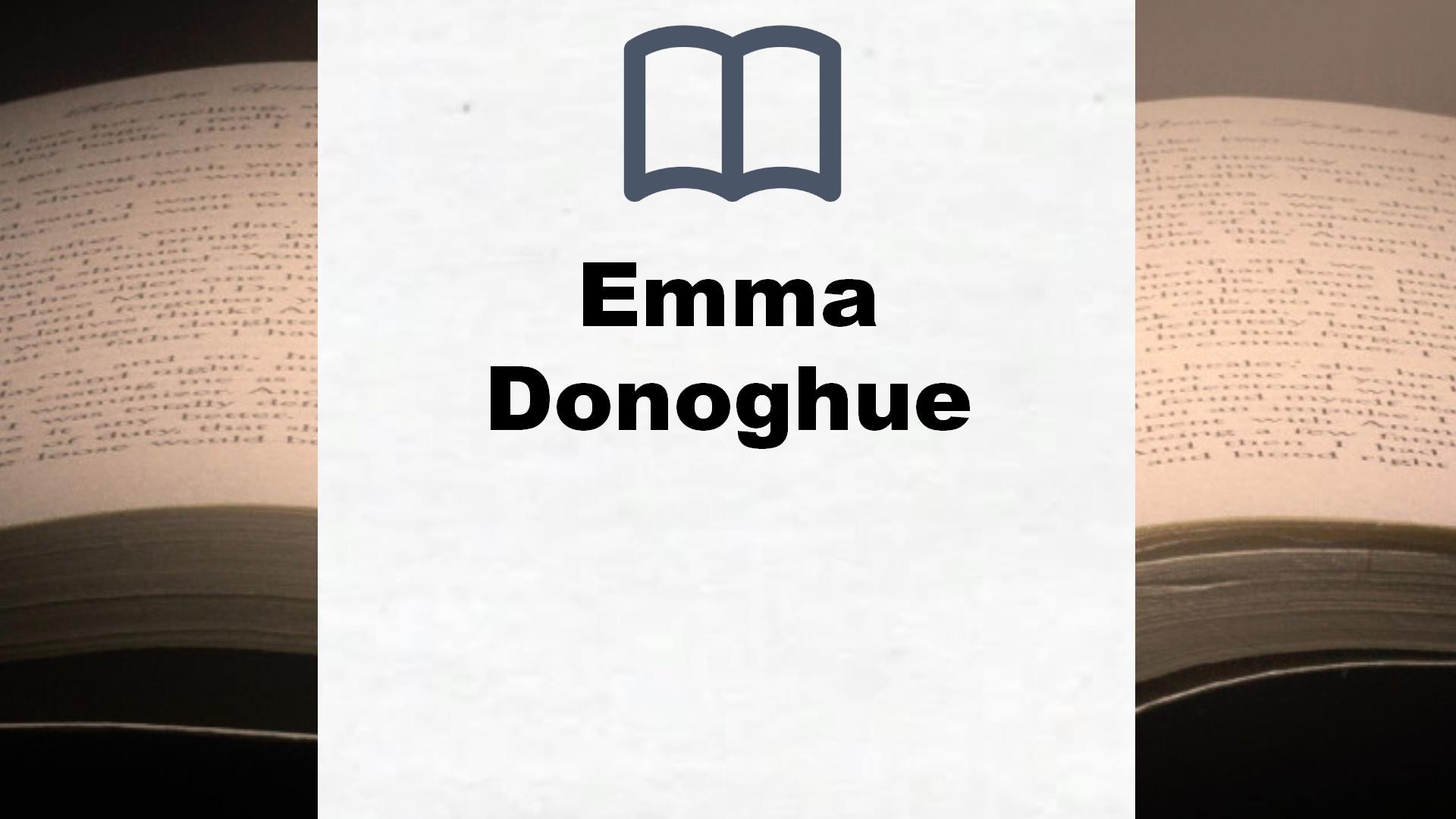 Emma Donoghue Bücher
