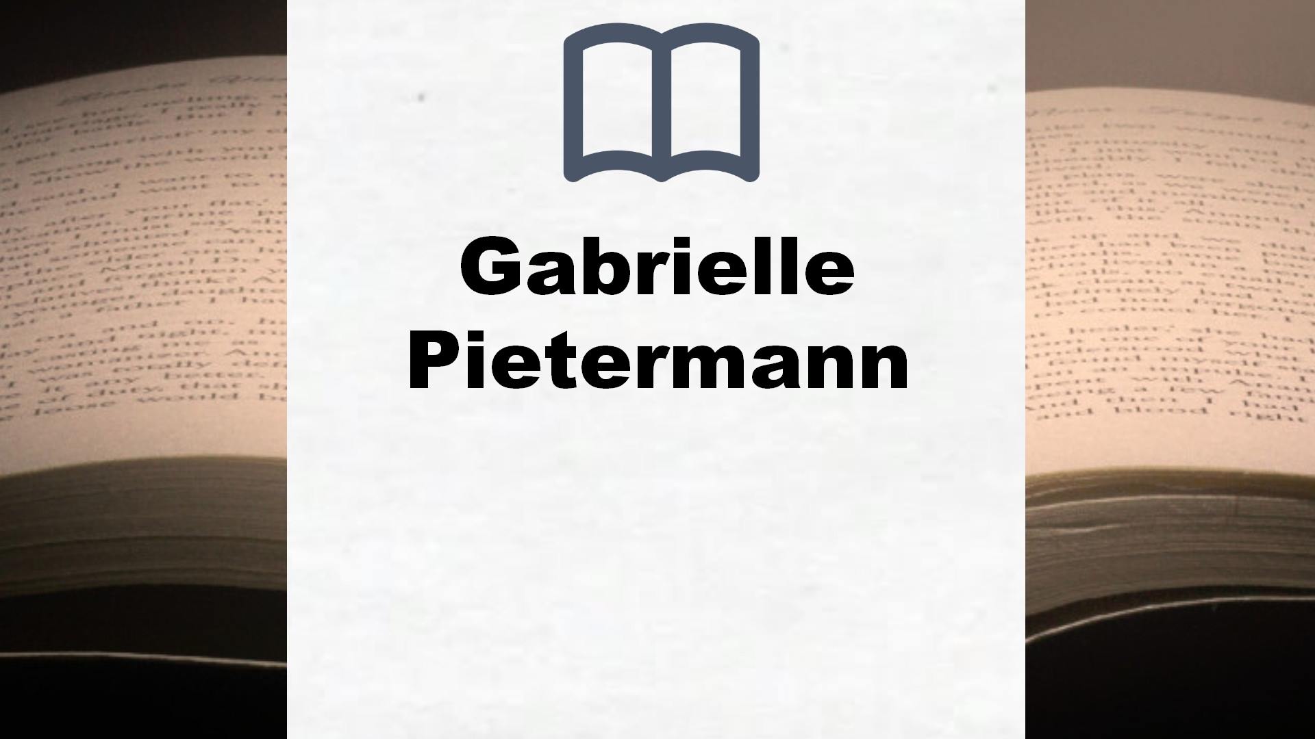 Gabrielle Pietermann Bücher