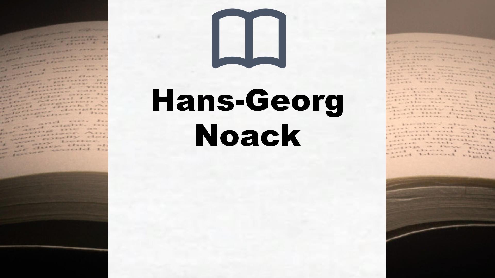 Hans-Georg Noack Bücher