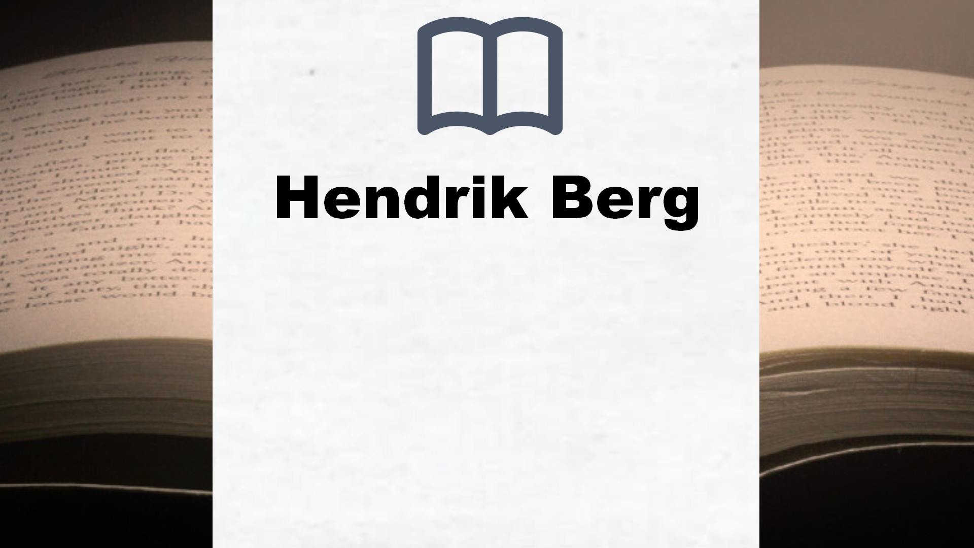 Hendrik Berg Bücher