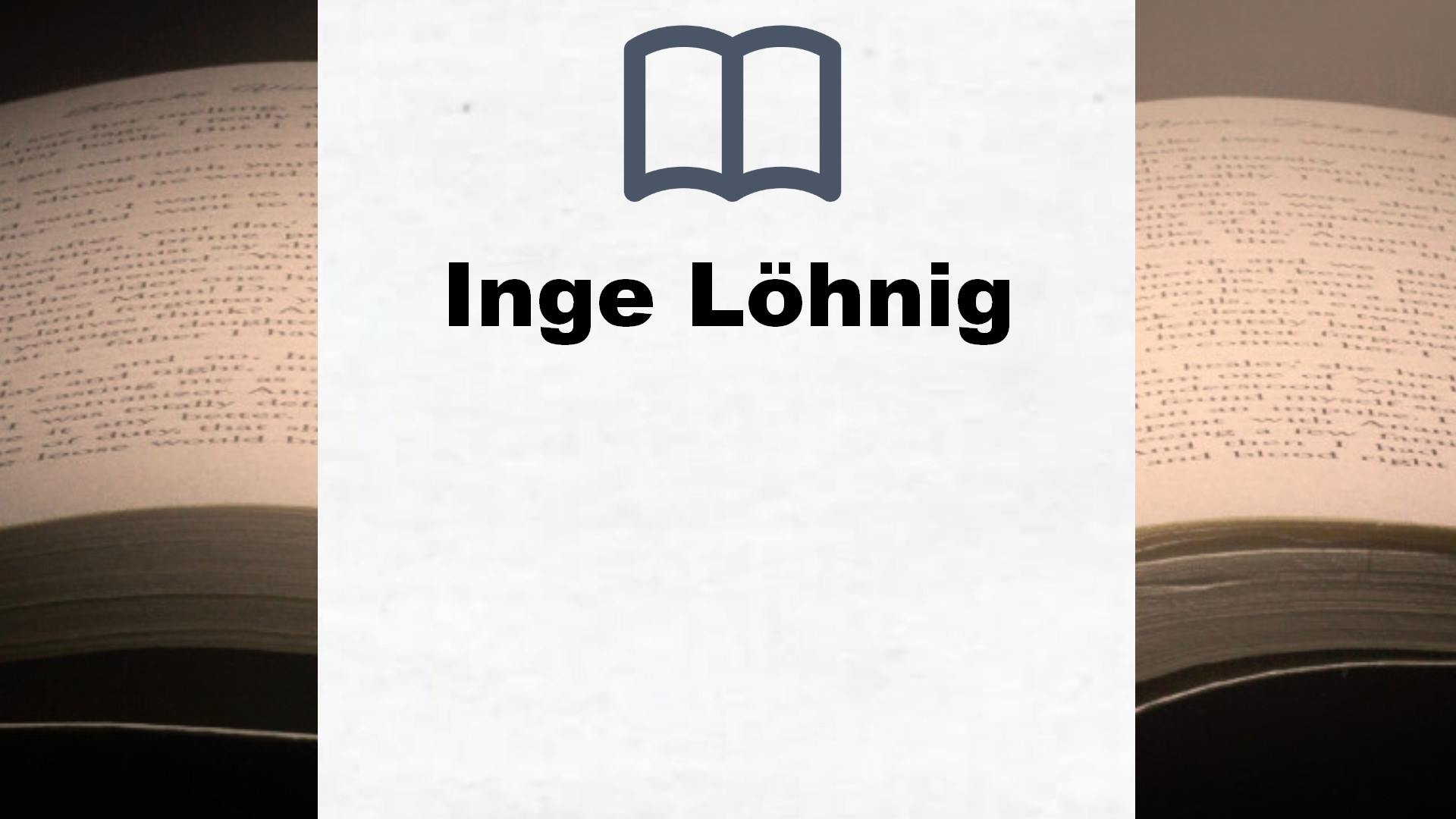 Inge Löhnig Bücher