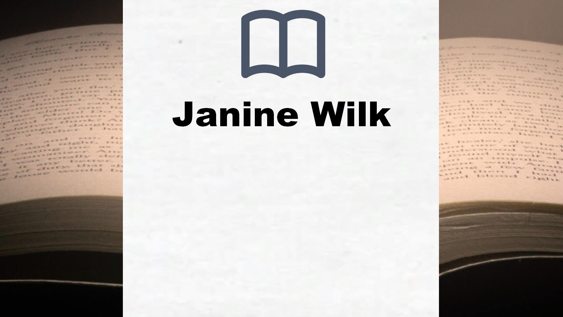 Janine Wilk Bücher