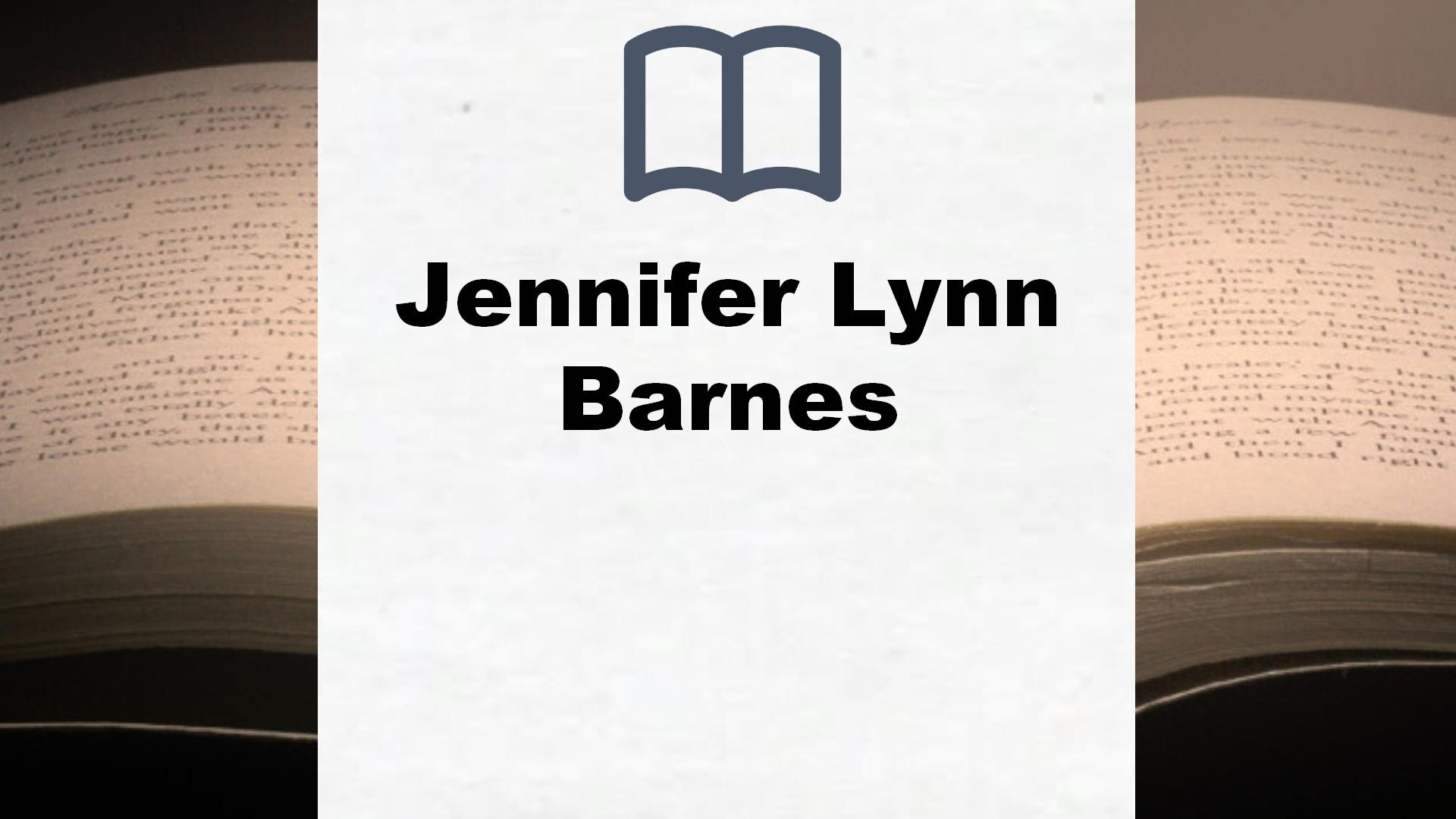 Jennifer Lynn Barnes Bücher