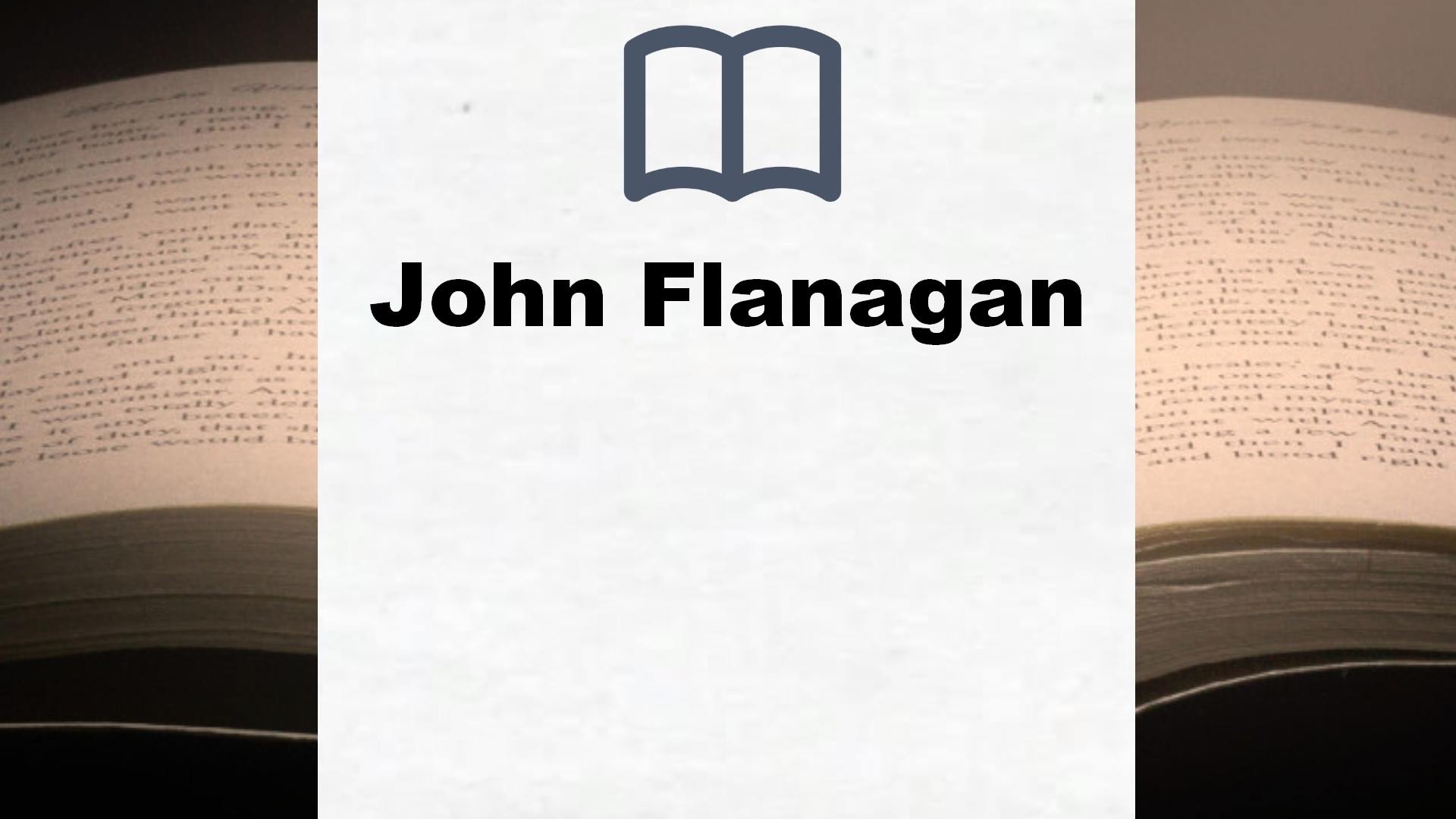 John Flanagan Bücher