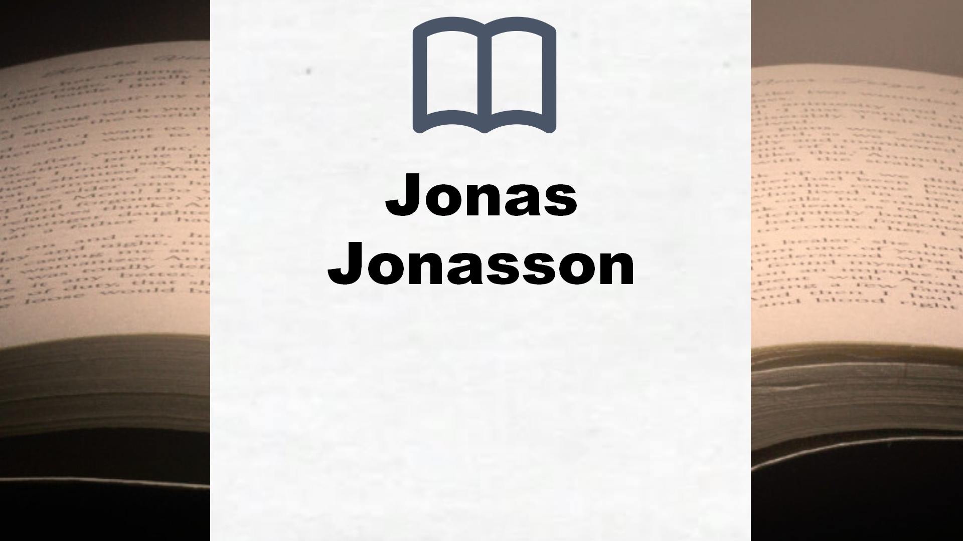 Jonas Jonasson Bücher
