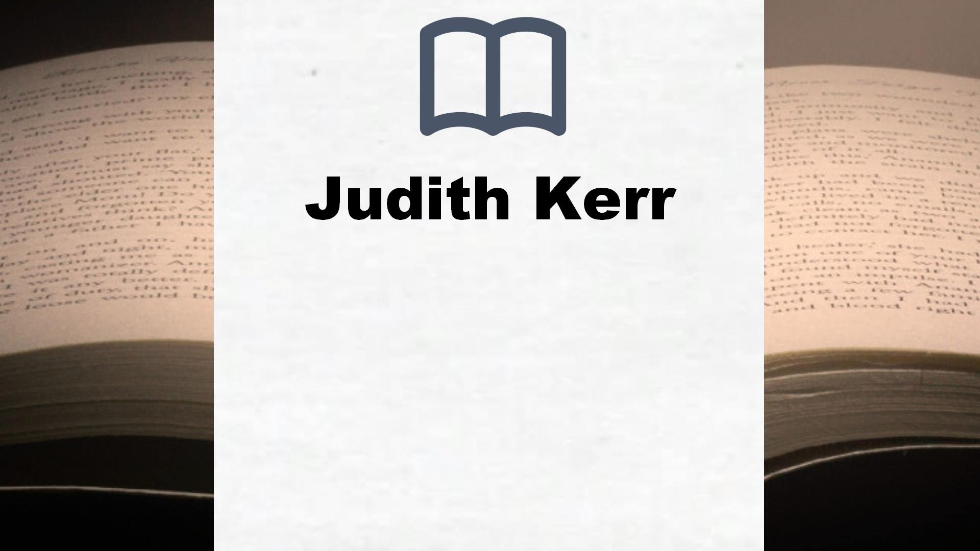 Judith Kerr Bücher