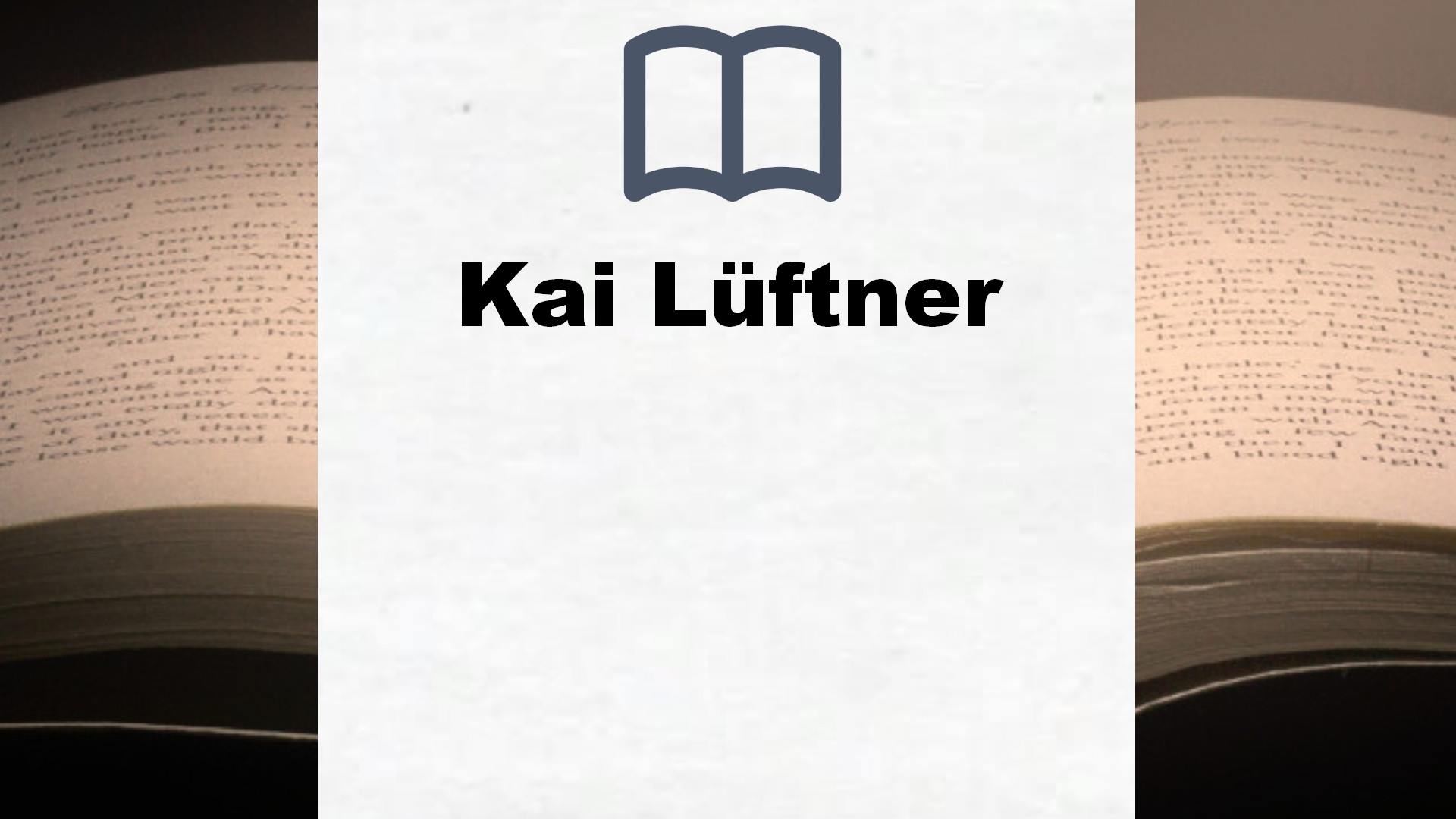 Kai Lüftner Bücher