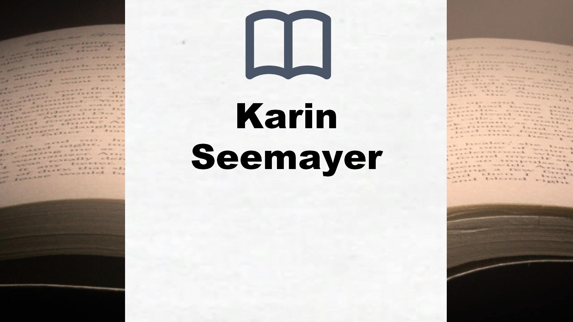 Karin Seemayer Bücher