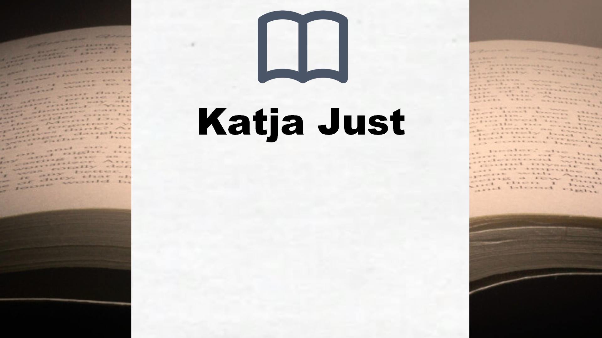 Katja Just Bücher