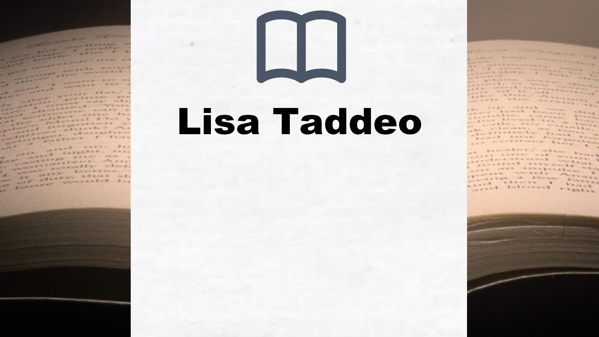 Lisa Taddeo Bücher