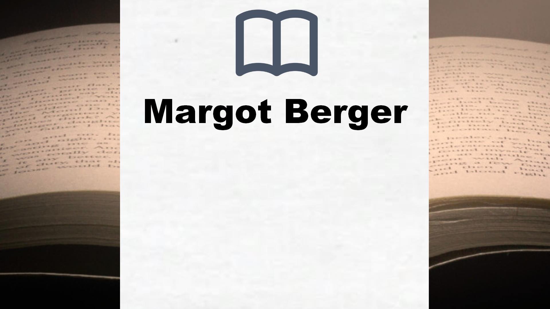 Margot Berger Bücher