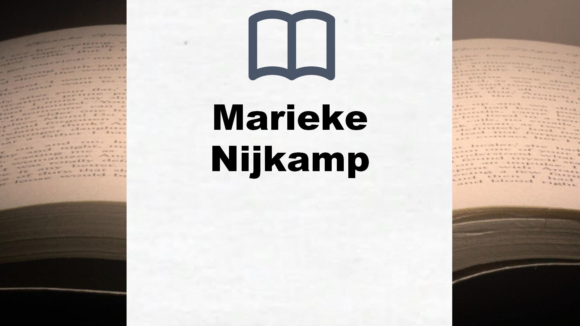 Marieke Nijkamp Bücher