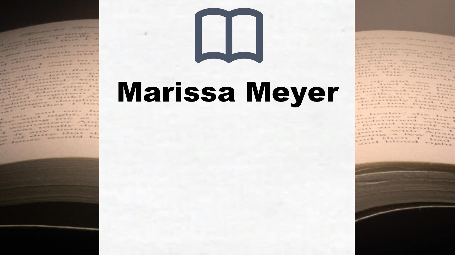 Marissa Meyer Bücher