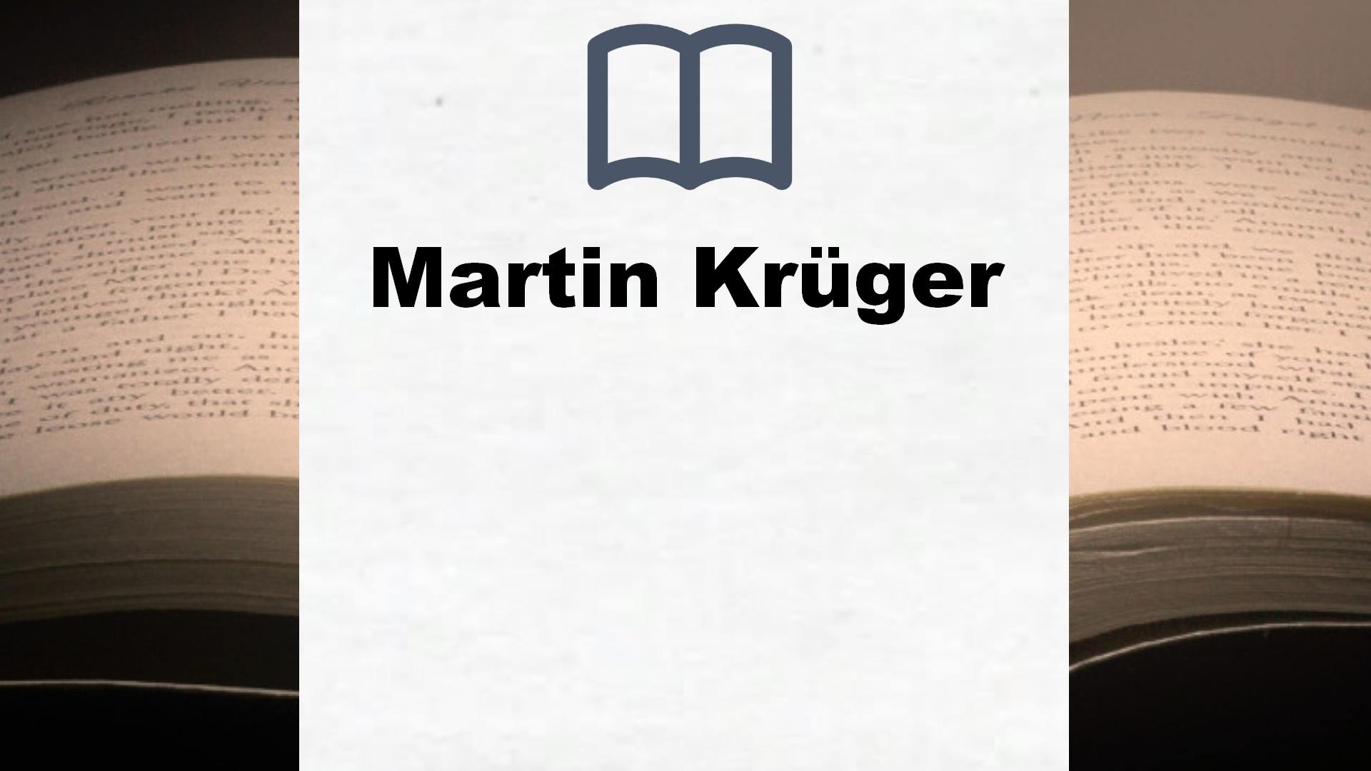 Martin Krüger Bücher