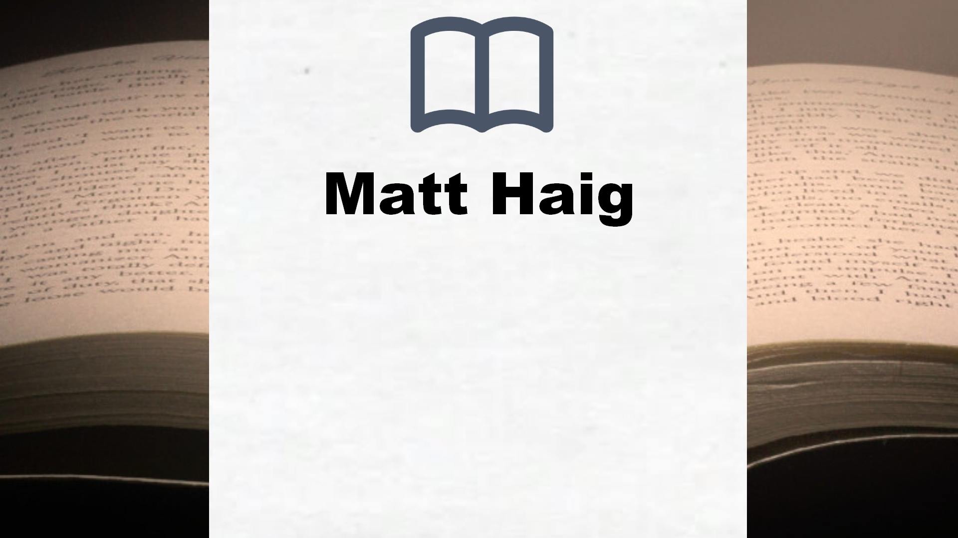 Matt Haig Bücher