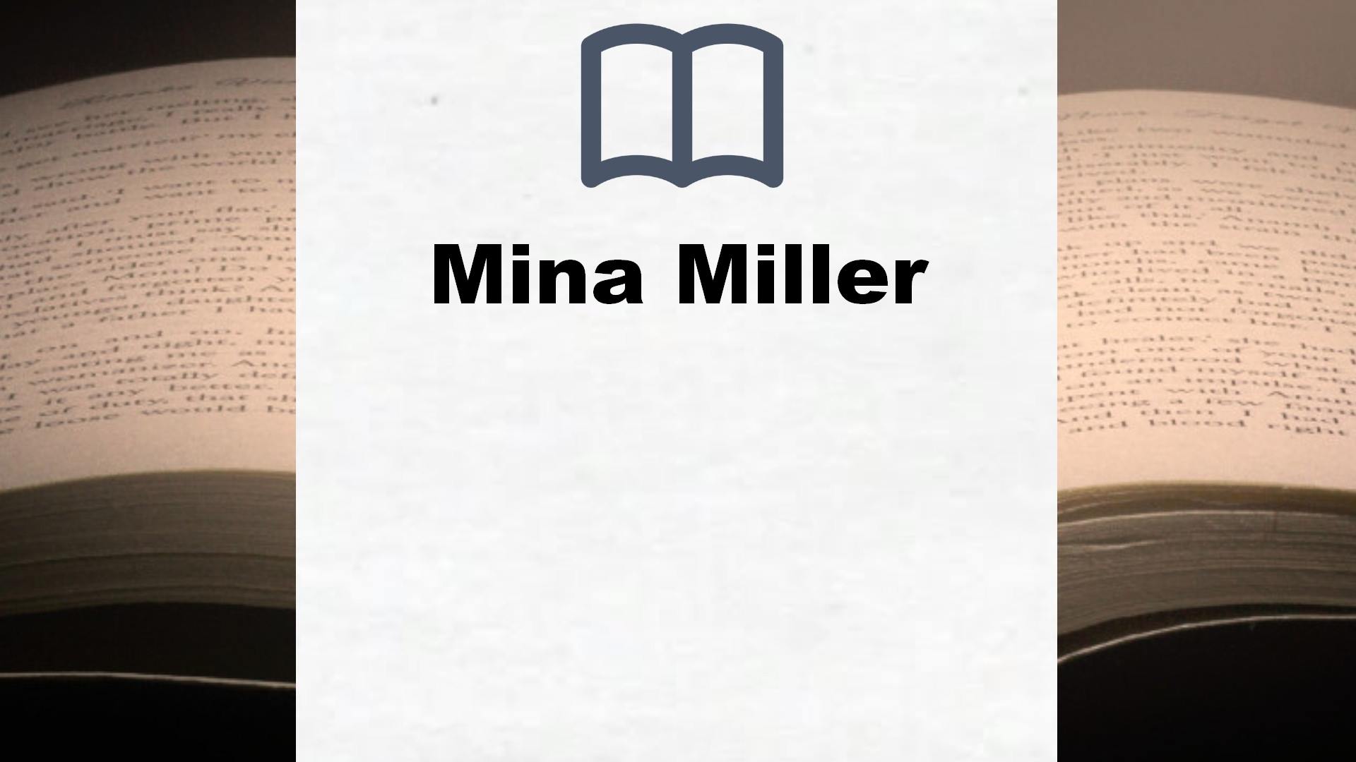 Mina Miller Bücher