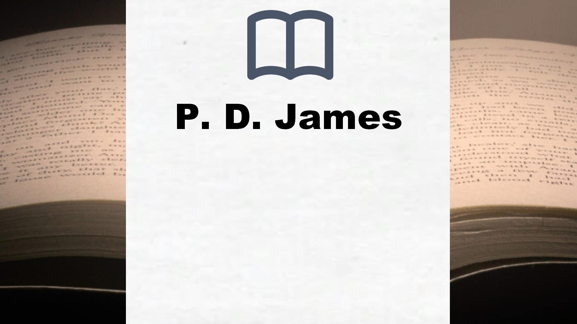 P. D. James Bücher