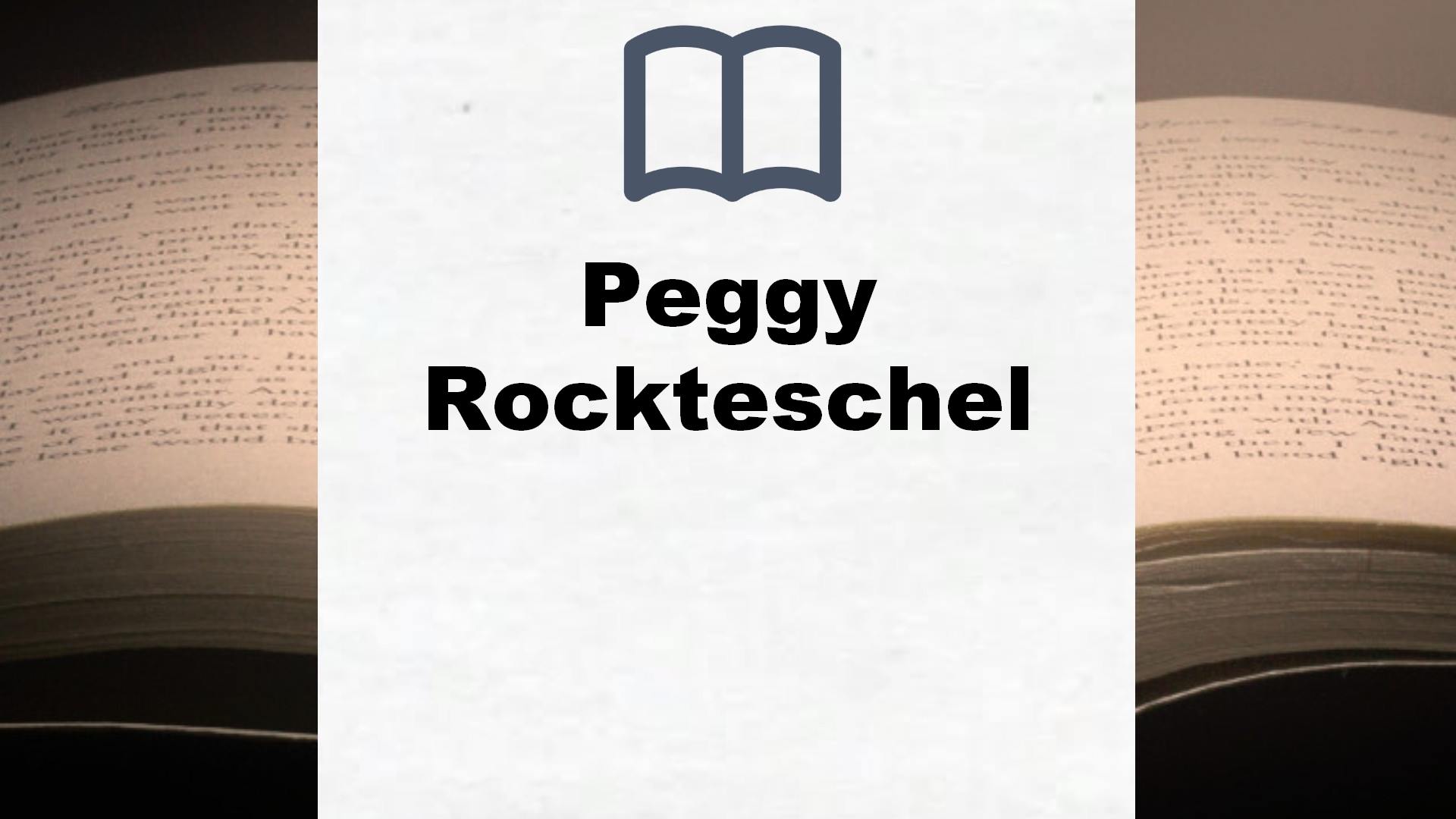 Peggy Rockteschel Bücher