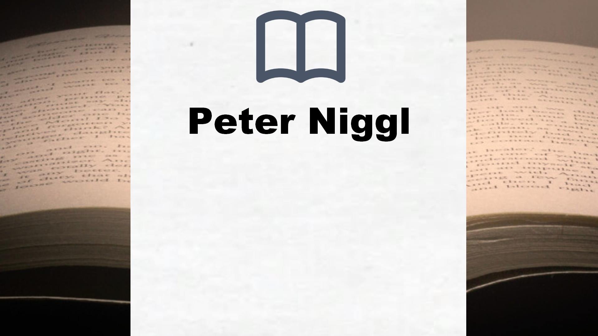 Peter Niggl Bücher