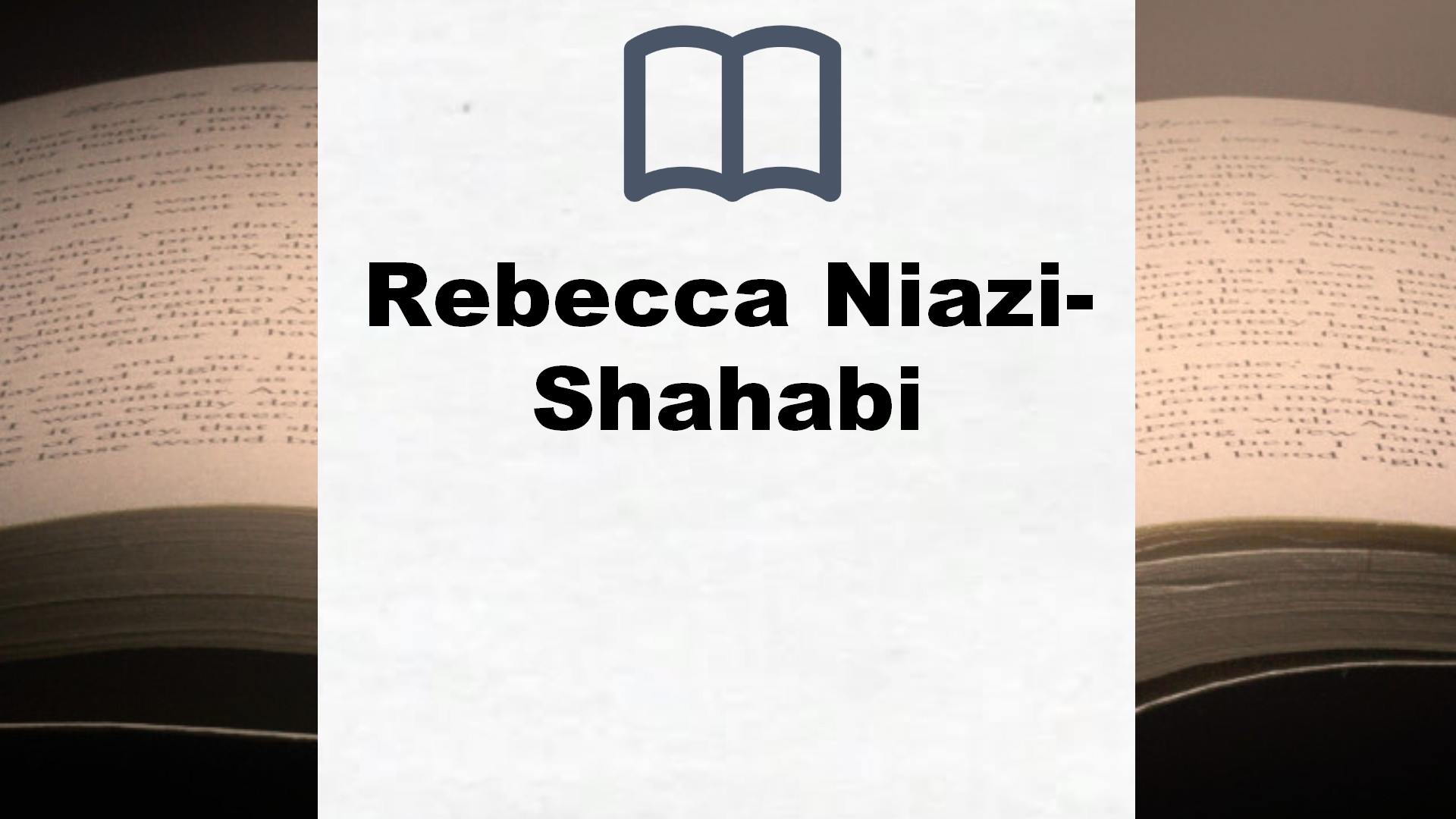 Rebecca Niazi-Shahabi Bücher