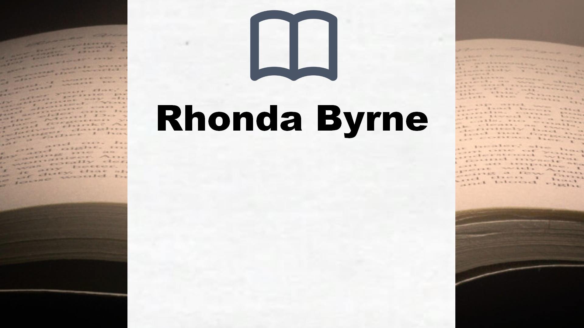 Rhonda Byrne Bücher